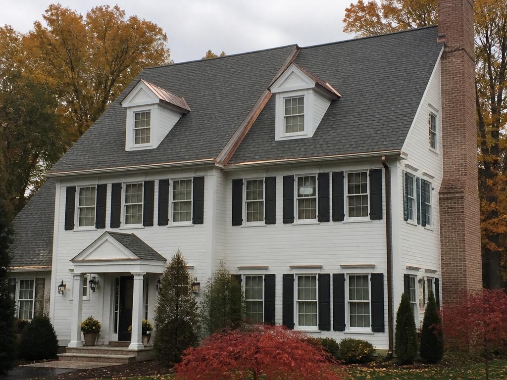 Siding project near Milton, MA — Colonial roof replacement — Milton, MA