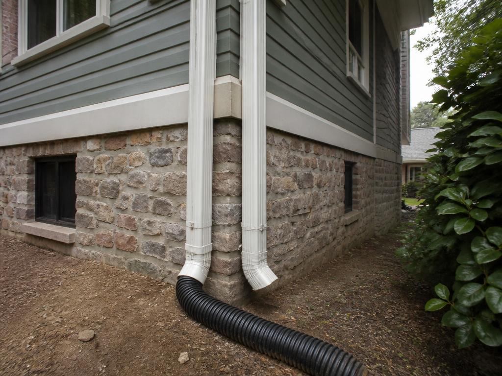 Downspout & Drainage Routing — Gutters project in Dorchester, MA by Always On Top Roofing