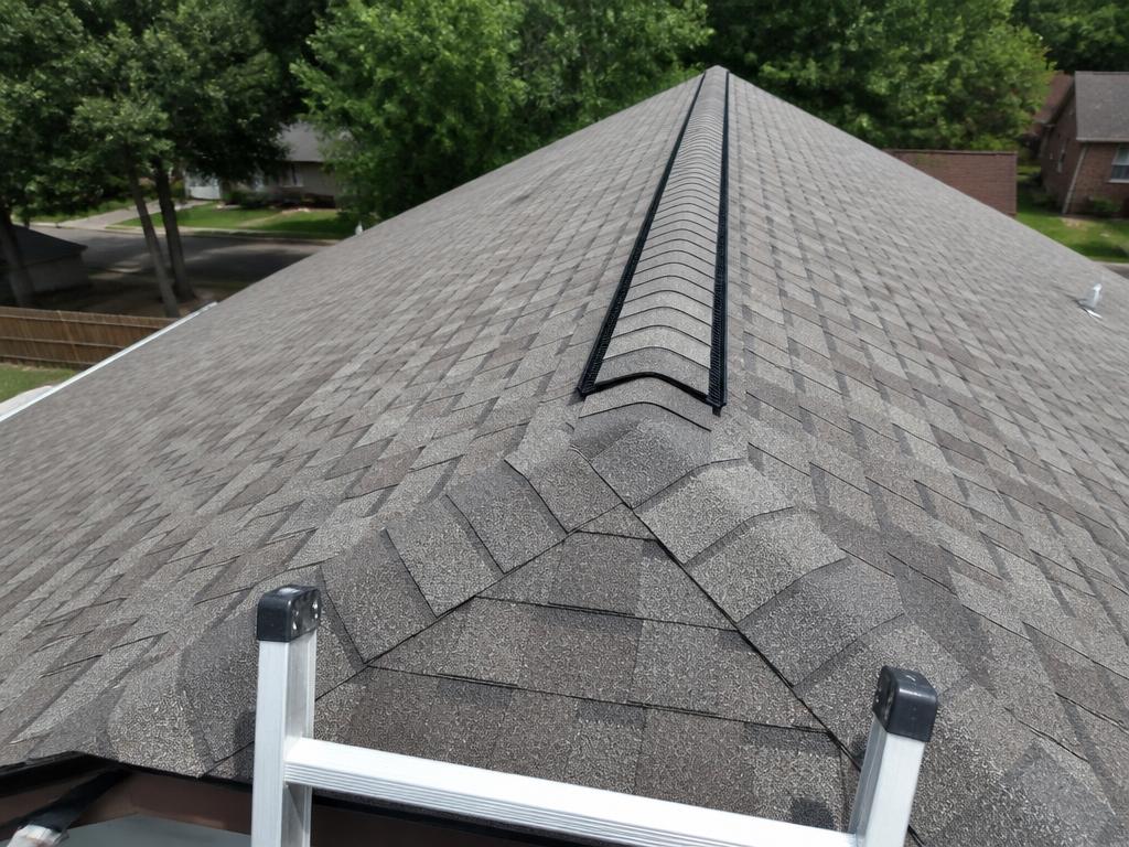 Ridge Vent & Hip Detailing — Roofing project in Roxbury, MA by Always On Top Roofing